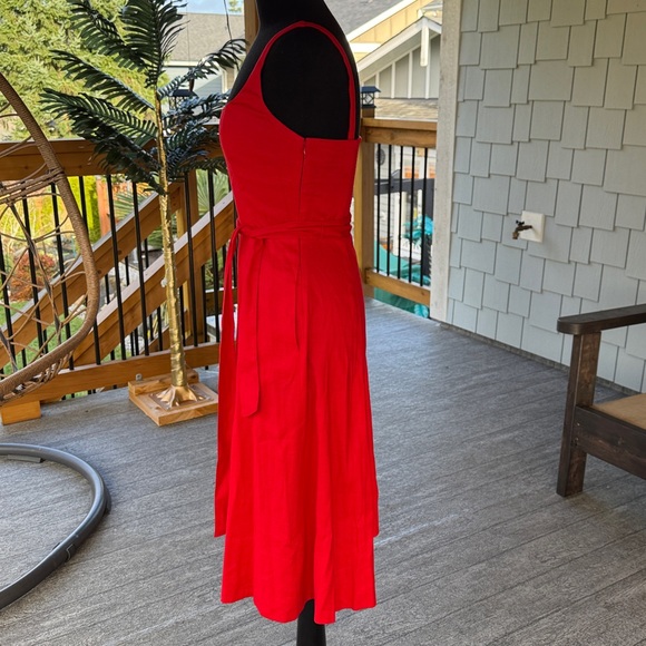 Banana Republic | Fit & Flare Linen Blend Dress - Picture 5 of 12